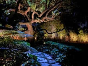 outdoor lighting ls gardens landscape designs